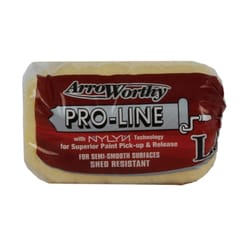 ArroWorthy Pro-Line Polyester 4 in. W X 1/2 in. Paint Roller Cover 1 pk