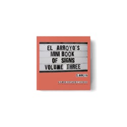 El Arroyo Mini Book of Signs Volume 3 Book