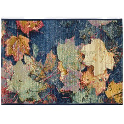 Liora Manne Esencia 1.58 ft. W X 2.41 ft. L Multi-Color Fall In Love Polypropylene/Polyester Accent