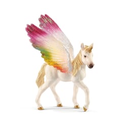 Schleich Bayala Winged Rainbow Unicorn Foal Toy Multicolored