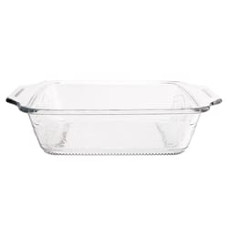 Anchor Hocking Laurel Embossed 8 in. W X 8 in. L Cake Pan Clear 1 pc