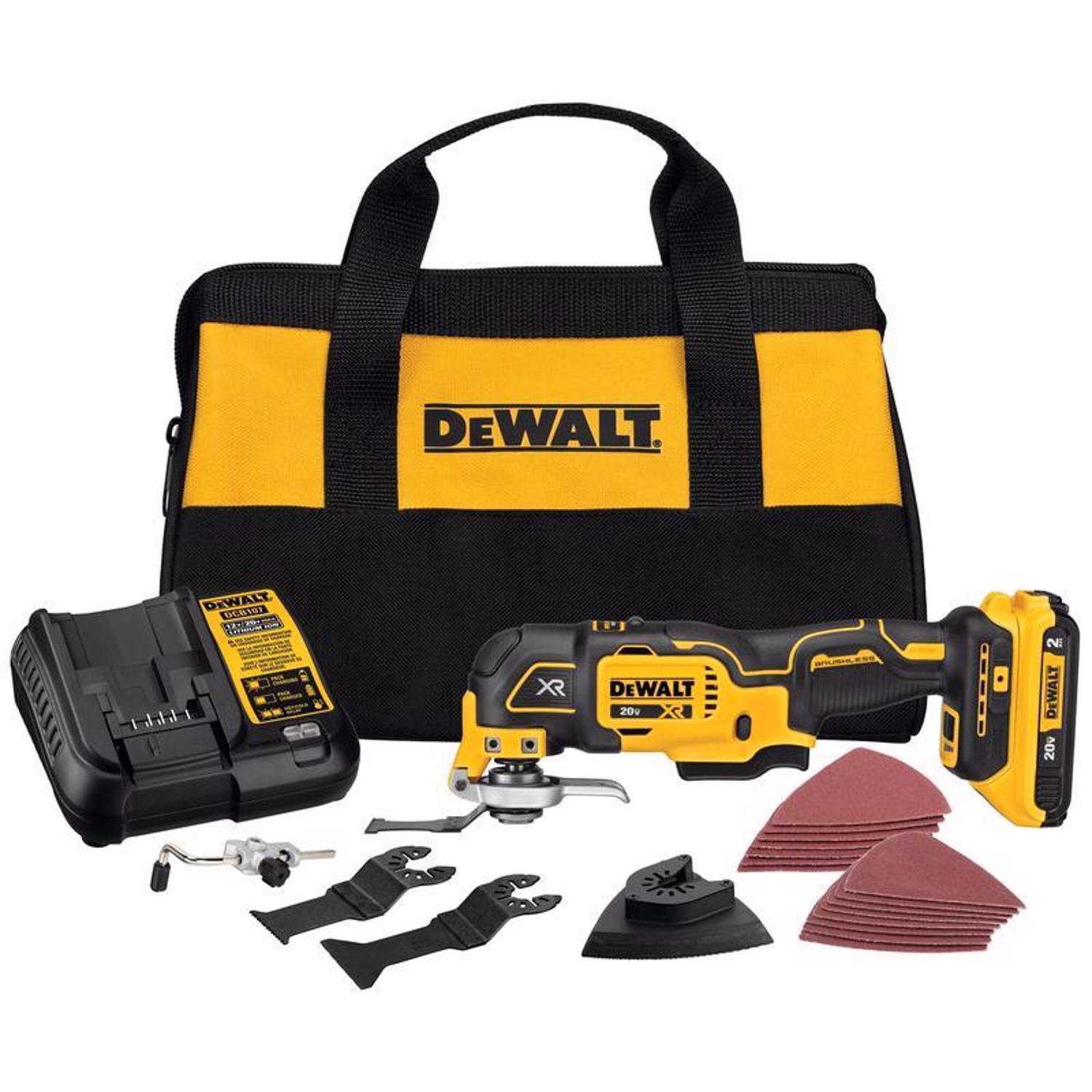 DeWalt 20V MAX XR Cordless Oscillating Multi-Tool Kit (Battery & Charger) -  DCS356SD1