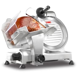 LEM Big Bite Silver 1 speed Meat Slicer 8.5 in.