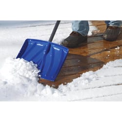 Suncast 18 in. W X 48 in. L Poly Snow Shovel