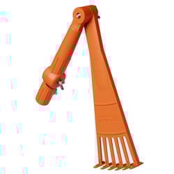 EZ Smart Tools 16.75 in. 6 Tine Poly Rake Poly Handle