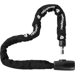 Retrospec Steel Chain Bike Lock Black