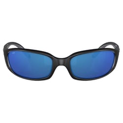 Costa Brine Black Frame Blue Lens Polarized Sunglasses