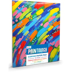 OOLY Paintology Canvas 8 in. W X 10 in. L Canvas Pad 15 sheet