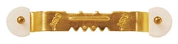 OOK ReadyNail Brass-Plated Sawtooth Picture Hanger 40 lb 3 pk