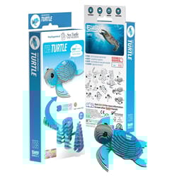 Safari Ltd. Eugy Turtle 3D Puzzle Blue
