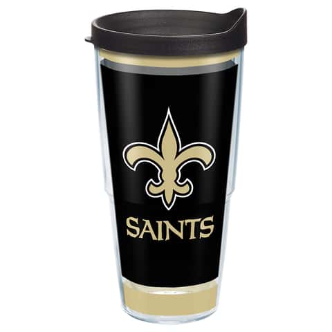 NFL NEW ORLEANS SAINTS TUMBLER CUP TRAVEL MUG COFFEE TEA NEW