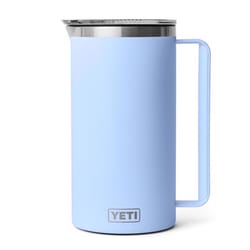 YETI Rambler 64 oz Big Sky Blue Pitcher Stainless Steel