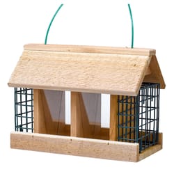 Backyard Essentials Cedar Double Suet Bird Feeder