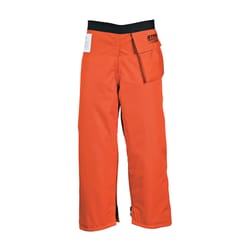 STIHL Dynamic Nylon Protective Apron Chaps Orange 40 inch 1 pk