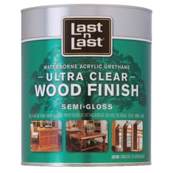 Last N Last Semi-Gloss Clear Waterborne Wood Finish 1 qt