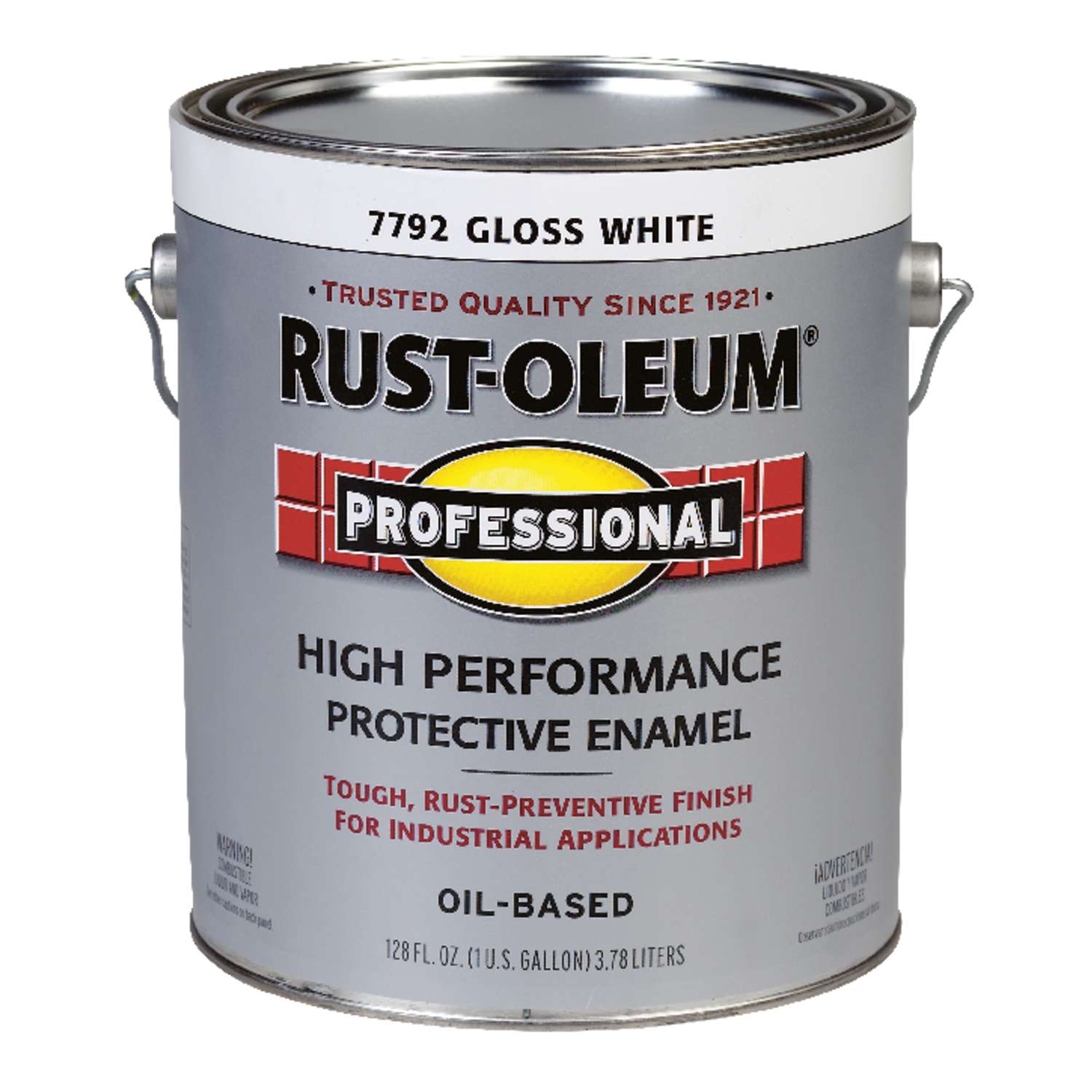 RustOleum Professional Gloss White OilBased Alkyd Protective Enamel