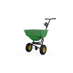 John Deere 10 ft. W Broadcast Push Lawn Spreader For Fertilizer/Ice Melt/Seed 85 lb