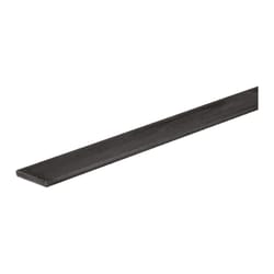 SteelWorks 0.1875 in. X 1 in. W X 48 in. L Steel Flat Bar SteelWorks 0.1875 in. X 1 in. W X 48 in. L Steel Flat Bar