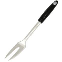 Chef Craft Black/Silver Stainless Steel 13 in. Fork