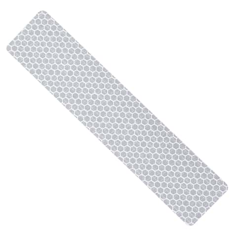 Hillman 1 in. W X 6 in. L White Reflective Safety Tape 6 pk