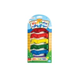 OOLY Pawsome Pups Washable Assorted Color Crayons 6 pk