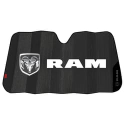 Plasticolor Ram 5.75 in. W Black Foldable Sun Shade