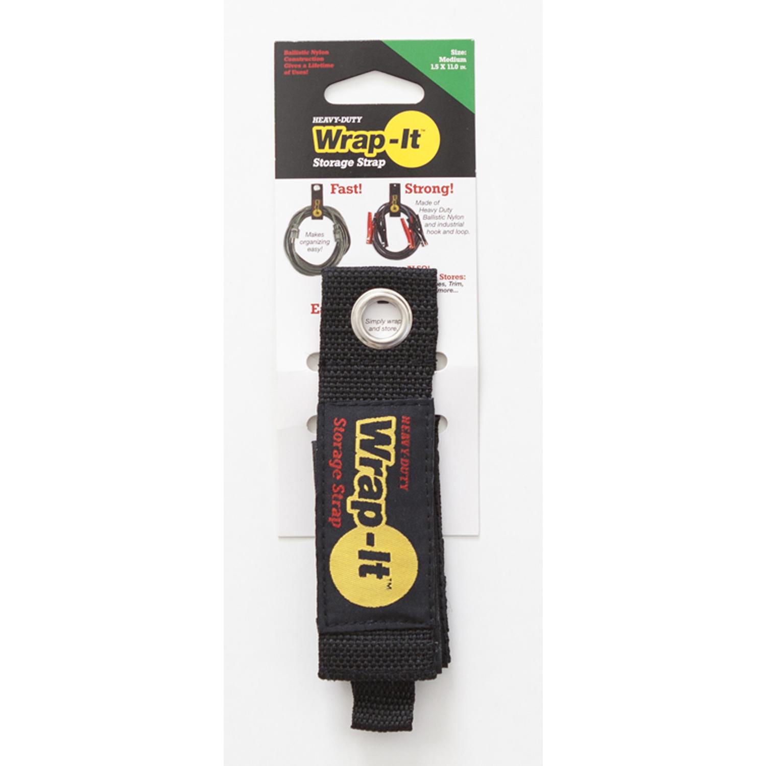 UPC 854059003013 product image for Wrap-It 11 in. L x 1.5 in. W Black 50 lb. 1 each Bundling Strap | upcitemdb.com
