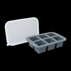 Blueoco Drynk Gray Silicone Stacking Ice Tray