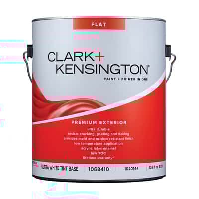 Clark + Kensington Exterior Flat Paint Can