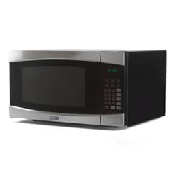 Commercial Chef 1.6 cu ft Black/Silver Microwave 1000 W