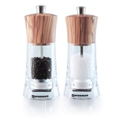 Swissmar Clear Acrylic Salt and Pepper Set 1 pk