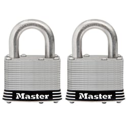 Master Lock 2 in. W Stainless Steel 4-Pin Tumbler Weather-Resistant Padlock