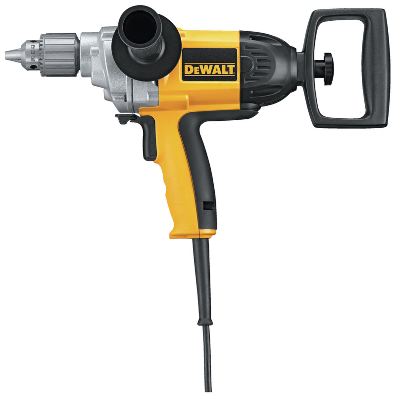 Photos - Drill / Screwdriver DeWALT 9 amps 1/2 in. Spade Handle Corded Drill DW130V 