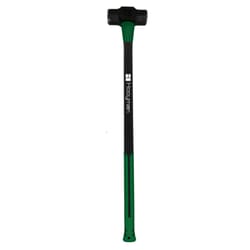 Hooyman 8 lb Steel Sledge Hammer Sledge Hammer 32 in. Fiberglass Handle