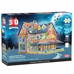 Eurographics Halloween Haunted House 3D Jigsaw Puzzle Multicolored 1100 pc