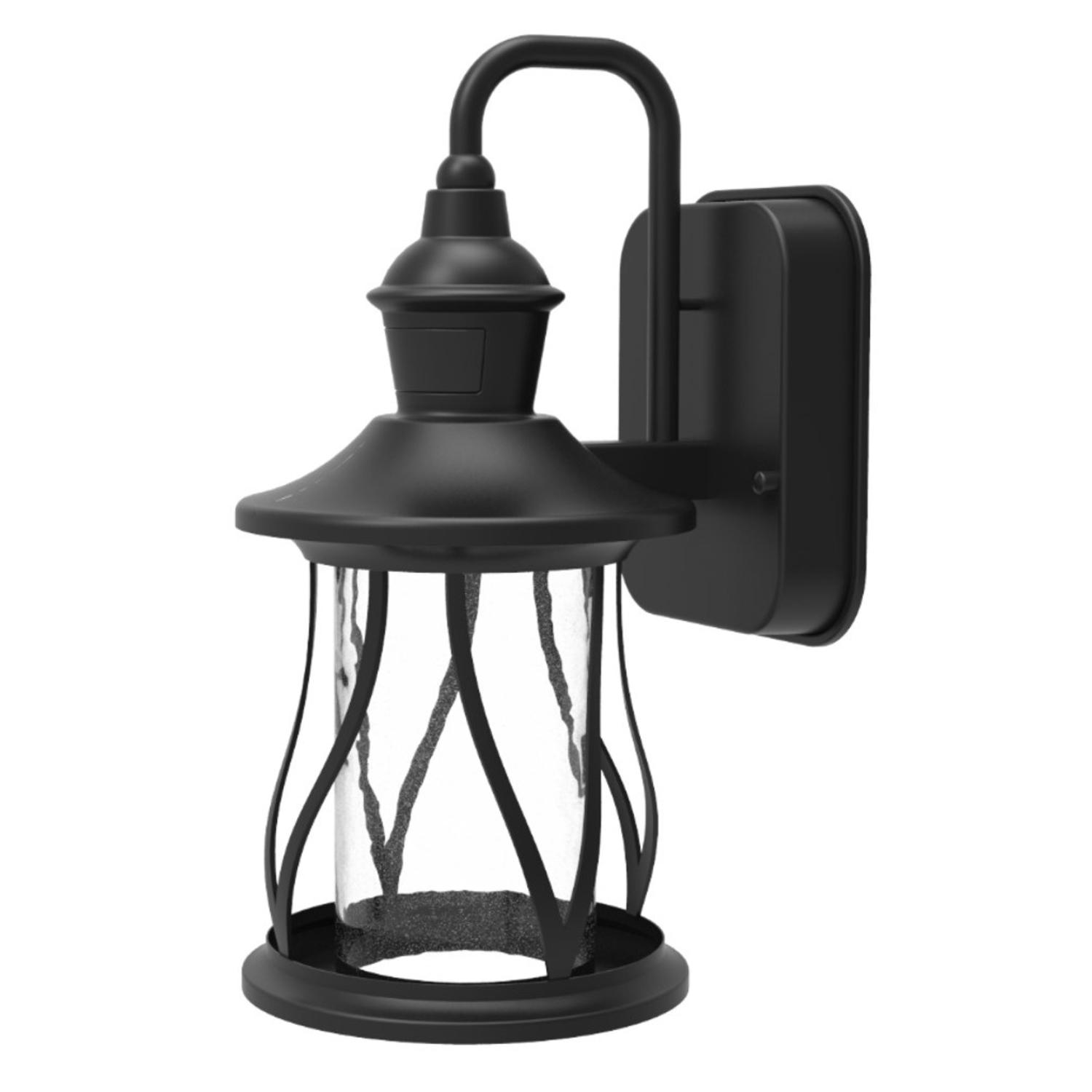 UPC 016963401013 product image for Heath Zenith Hardwired Motion-Sensing Black Security Wall Light Metal | upcitemdb.com