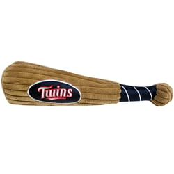 Pets First MLB Brown Plush Minnesota Twins Dog Toy 1 pk