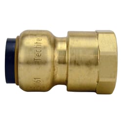Apollo Tectite Push to Connect 1/2 in. PTC in to X 1/2 in. D FPT Brass Adapter