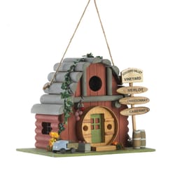 Songbird Valley 8.5 in. H X 6.75 in. W X 10.8 in. L Wood Bird House