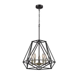 Globe Electric Sansa Dark Bronze 5 lights Chandelier