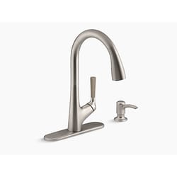 Kohler Malleco One Handle Stainless Steel Pull-Down Kitchen Faucet