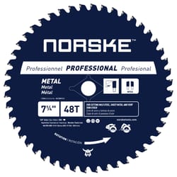 Norske 7-1/4 in. D X 5/8 in. Carbide Tipped Metal Saw Blade 48 teeth 1 pk