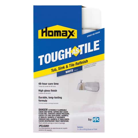 Homax Tough As Tile Gloss White Bathtub and Tile Refinishing Kit 32 oz -  Ace Hardware