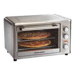 Hamilton Beach Stainless Steel Silver Convection Oven and Rotisserie 13 in. H X 20 in. W X 16 in. D