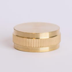 ATC 3/4 in. Female Brass Hose Cap