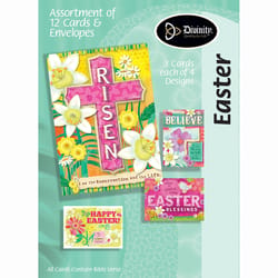 Divinity Easter Bright's Risen Boxed Card 12 pk
