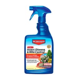 BioAdvanced 3-in-1 Insect Disease & Mite Control Liquid 24 oz
