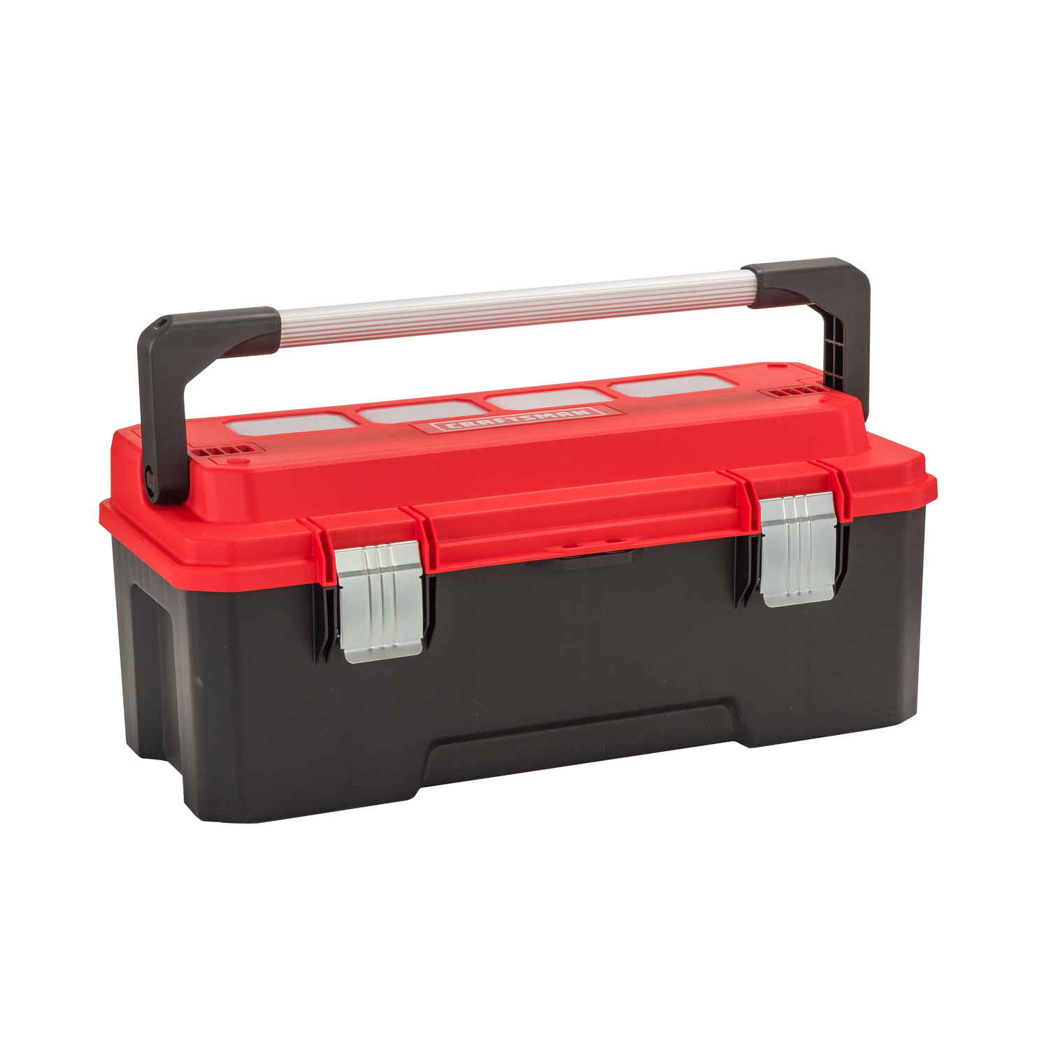UPC 076174816617 product image for Craftsman 26 in. Plastic Professional Tool Box 11 in. W x 12 in. H Red 77 lb. | upcitemdb.com