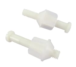 Danco Toilet Seat Hinge Bolts White Plastic For Universal