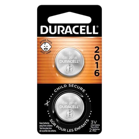 Duracell Lithium Coin 2016 3 V 0.09 mAh Medical Battery 2 pk - Ace Hardware